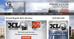 Desktop Screenshot of grandrapidsautoauction.com